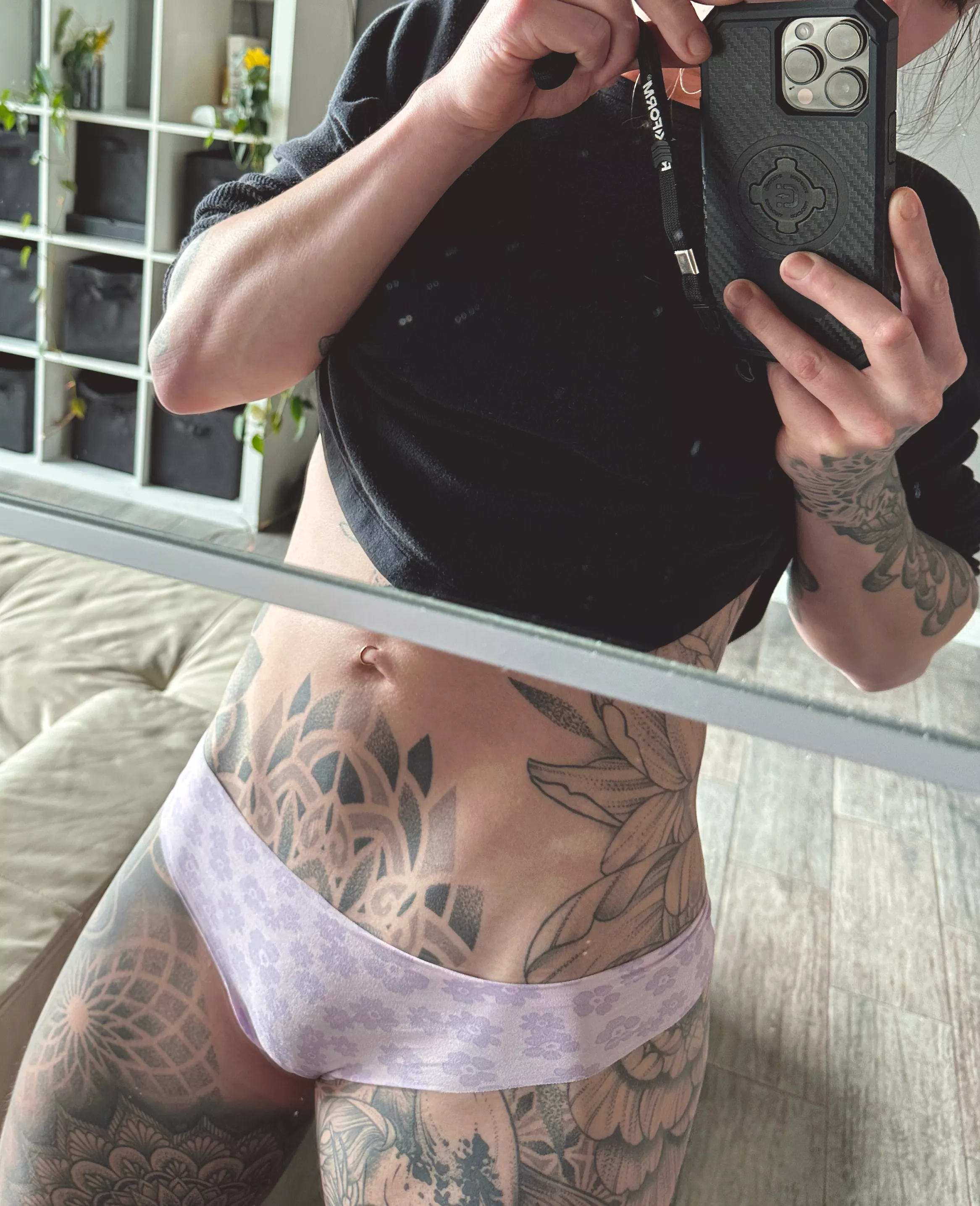 My little pantie mound