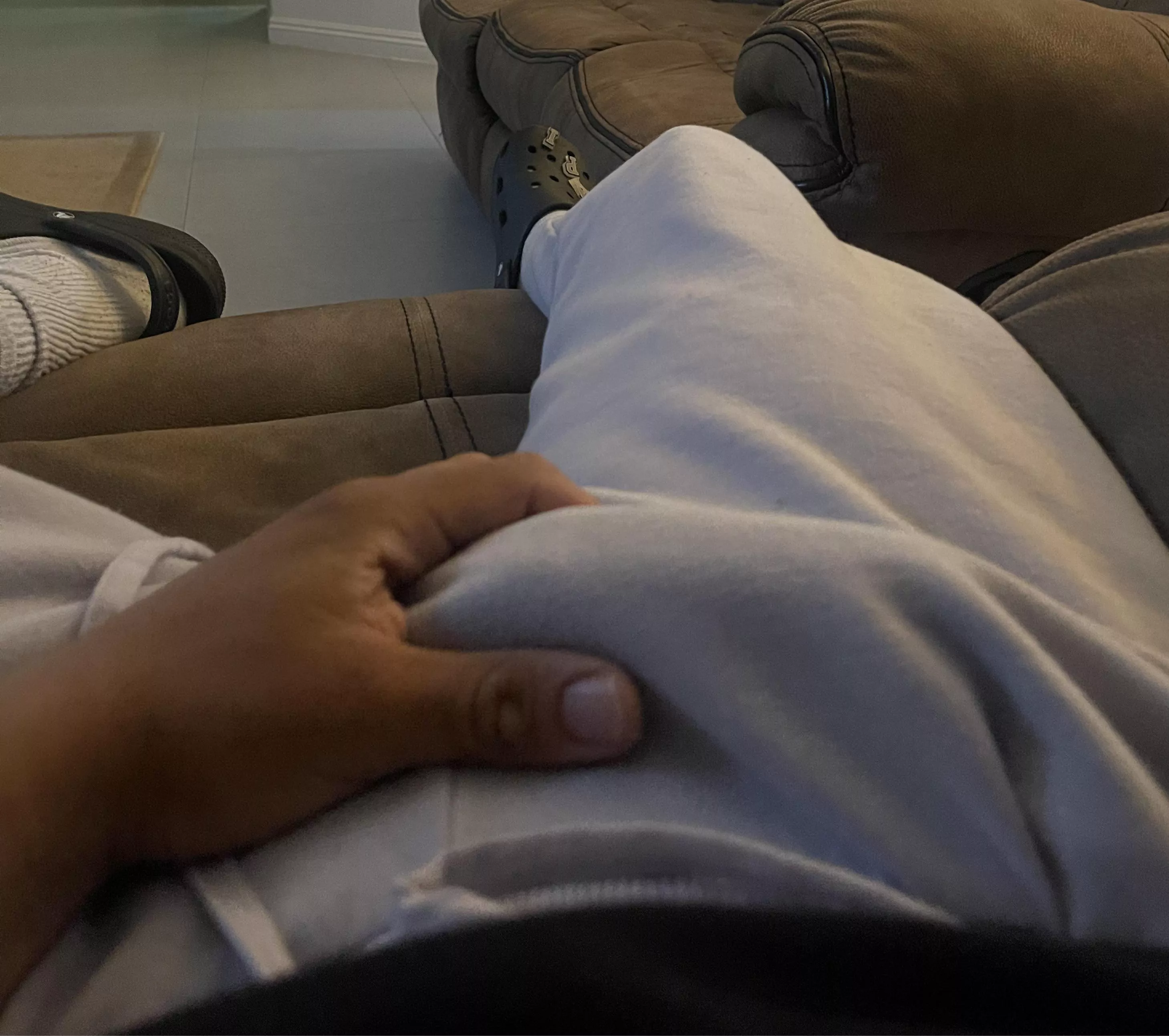 Relaxing after a hard day