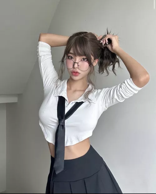 Sexy schoolgirl