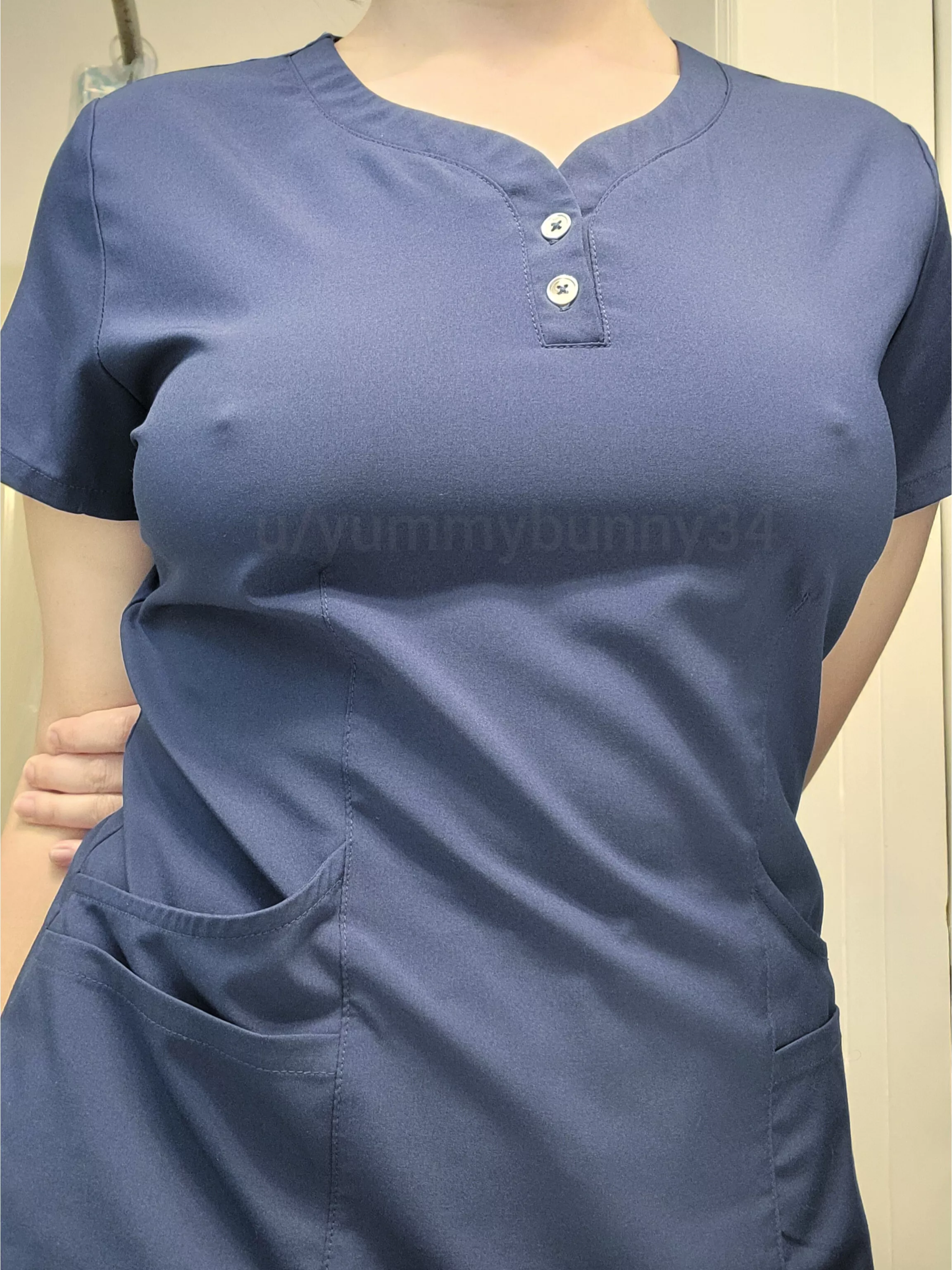 This material feels so nice braless