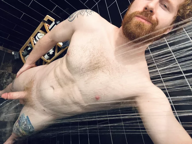 Wet and slippery, soon to be drenched