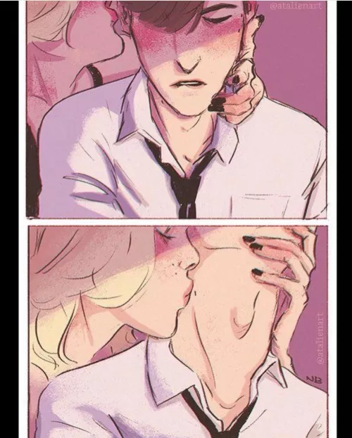 Who wants neck kisses?