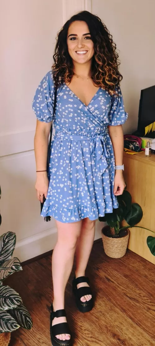 Anyone takers? Dress comes off, sandals optional