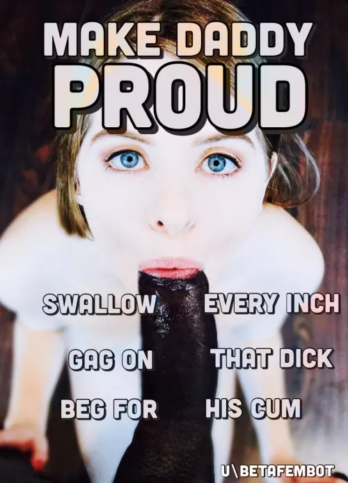 Be Daddy’s good girl