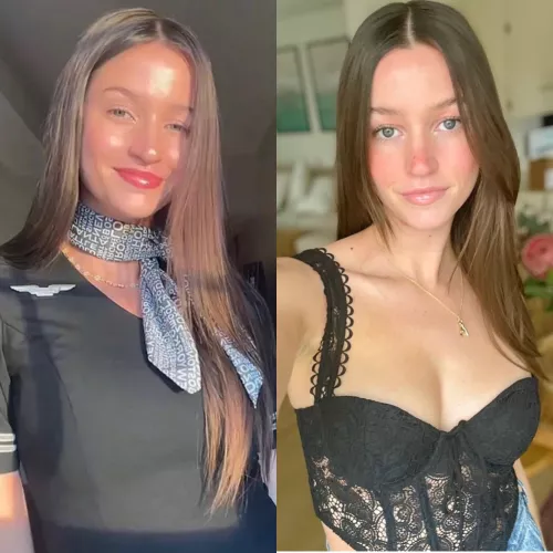 Before and after the layover night