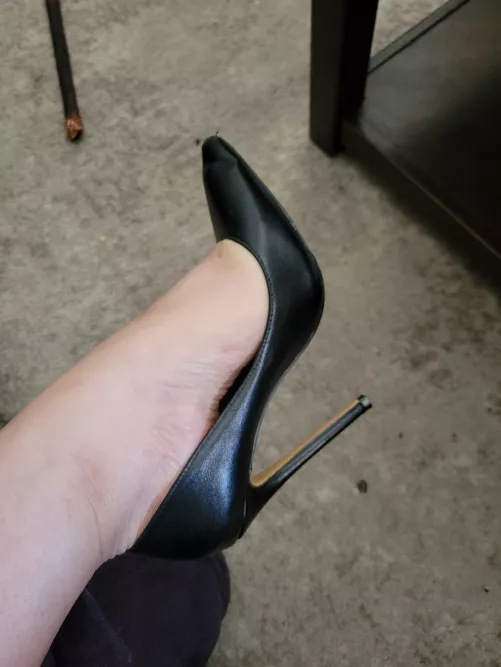 Black heels today
