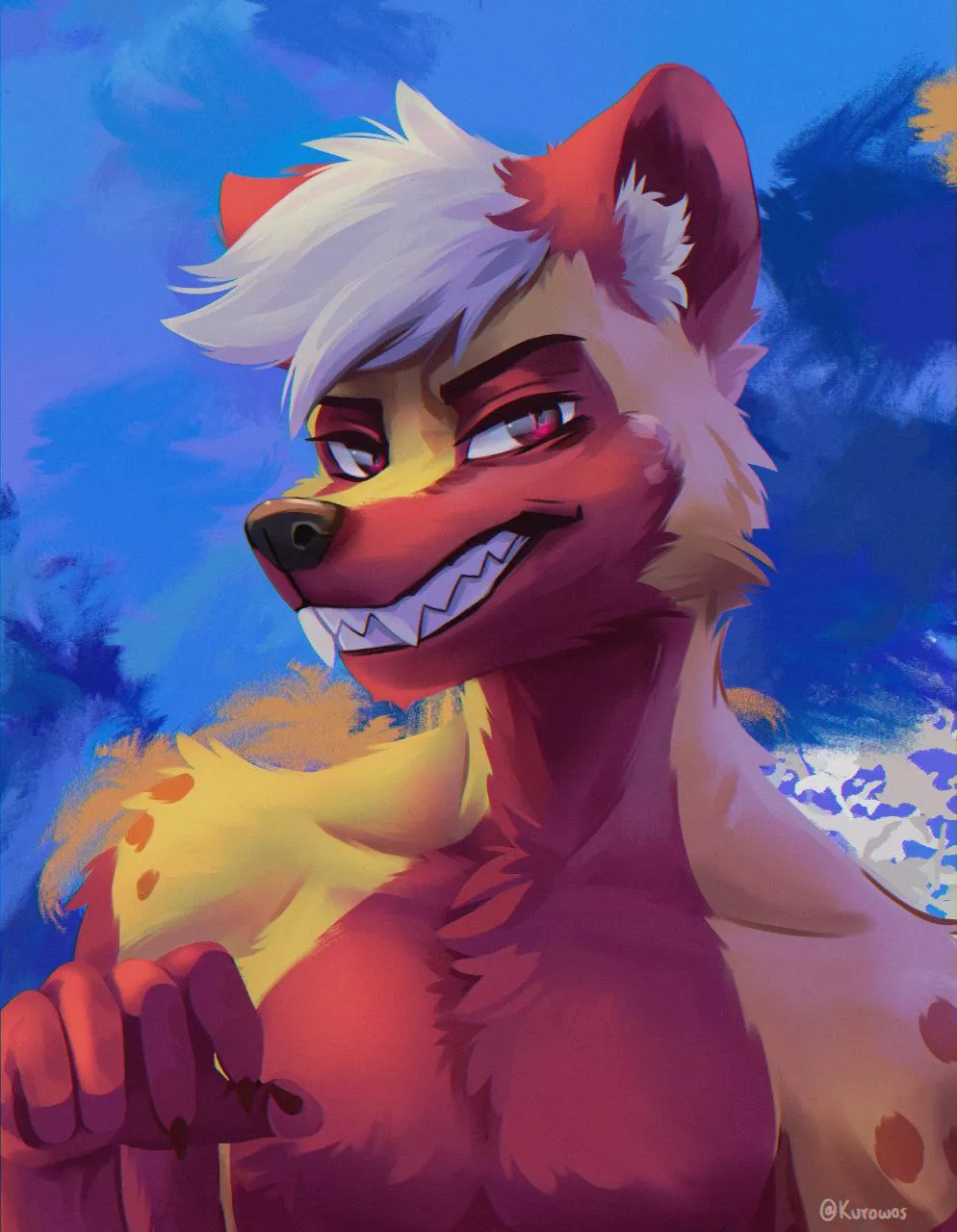Bust commission! (Art by me @Kurowos on Twitter)