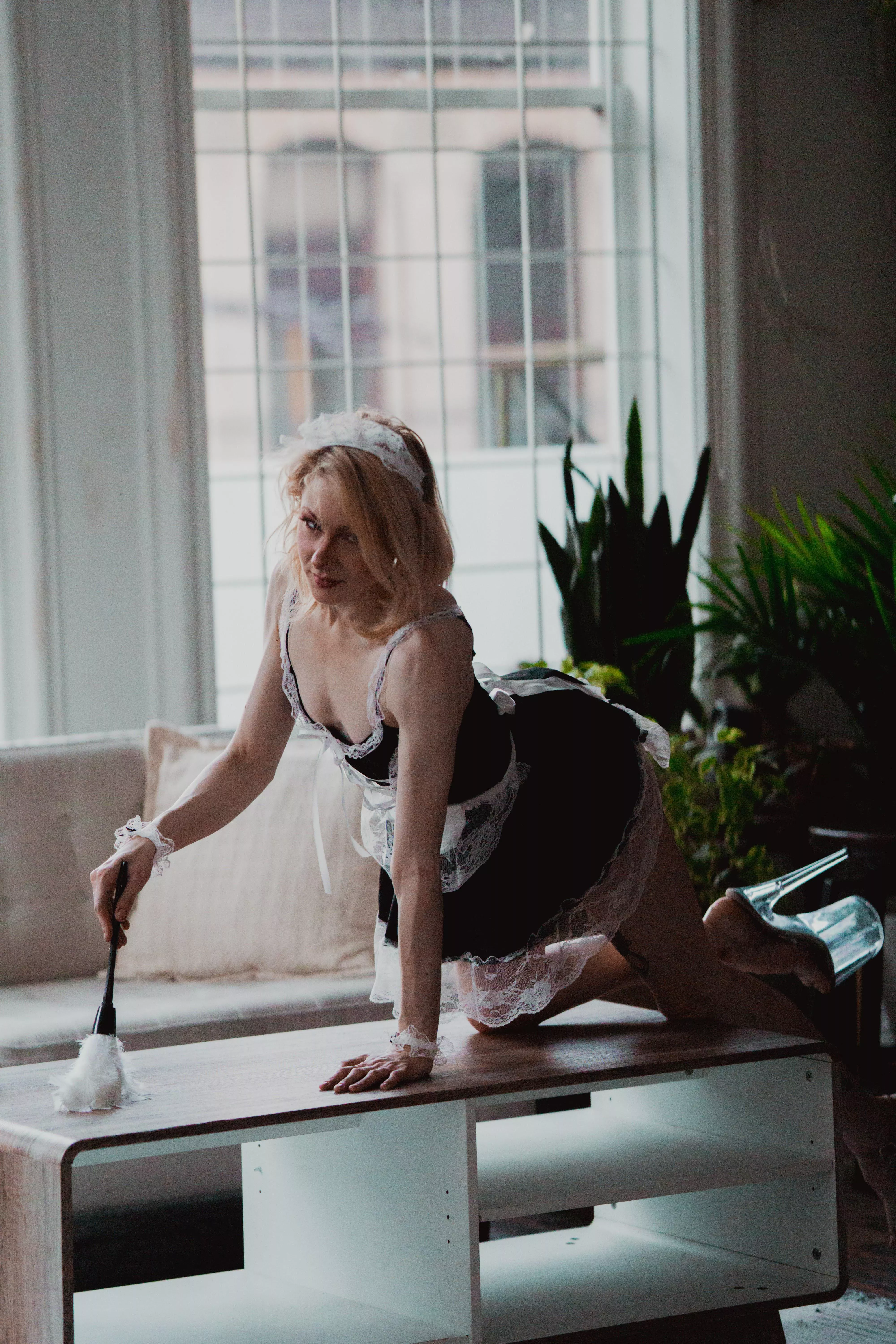 Cleaning up just to get dirty