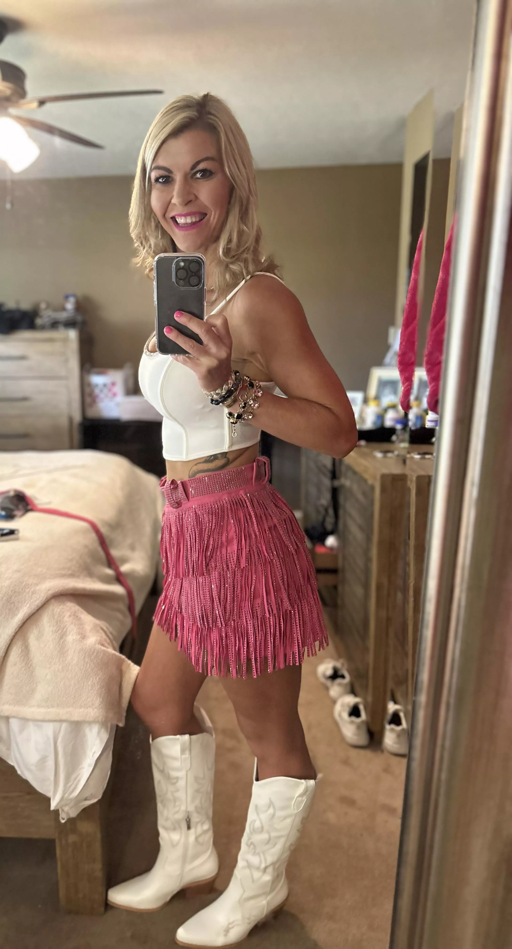 Concert ready! Just a Mil[f] going to have some fun.