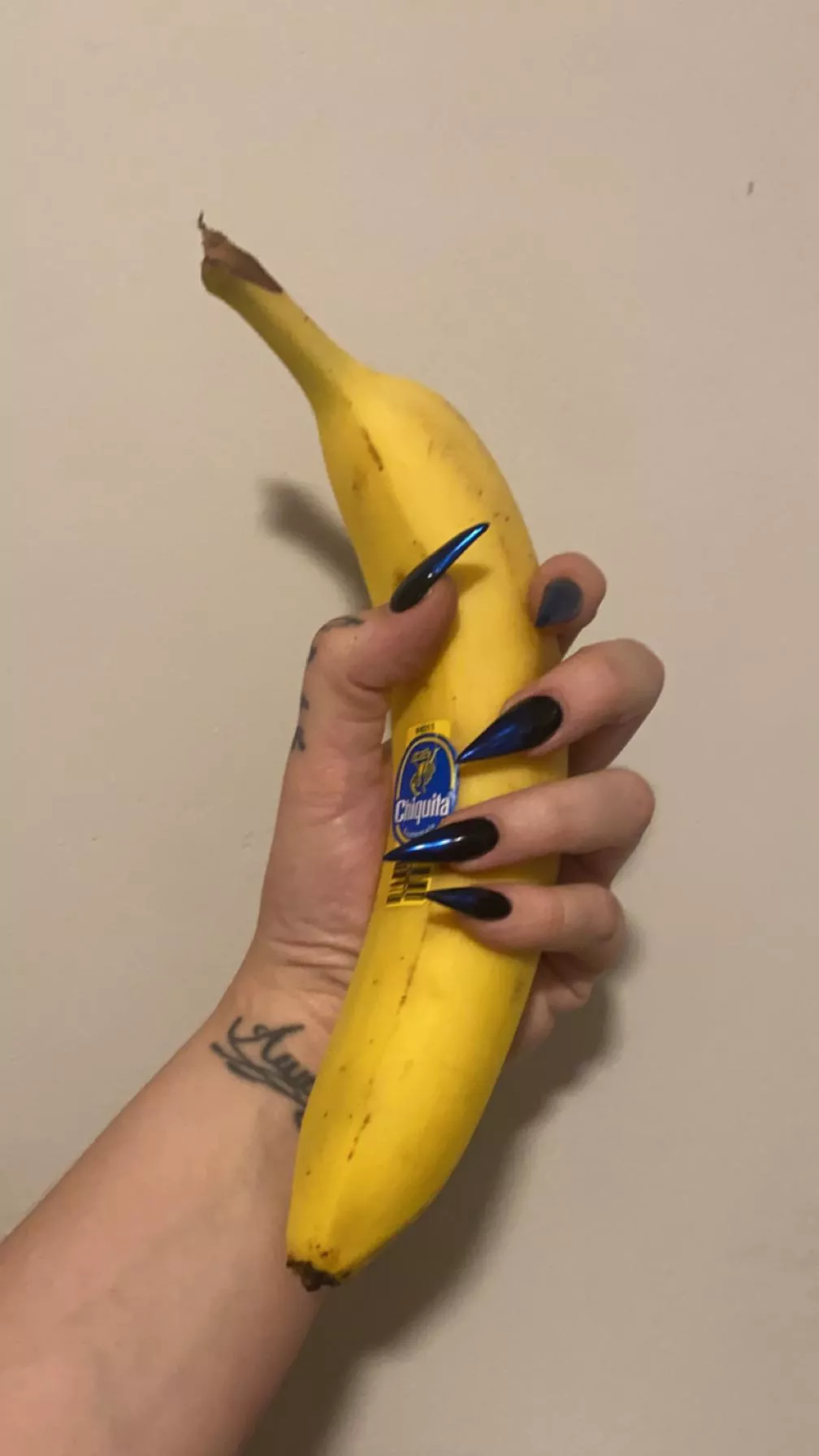 Do you like my hands? (Banana for scale)