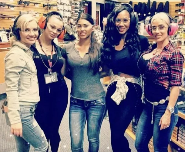 Girls at the range… flat to insane