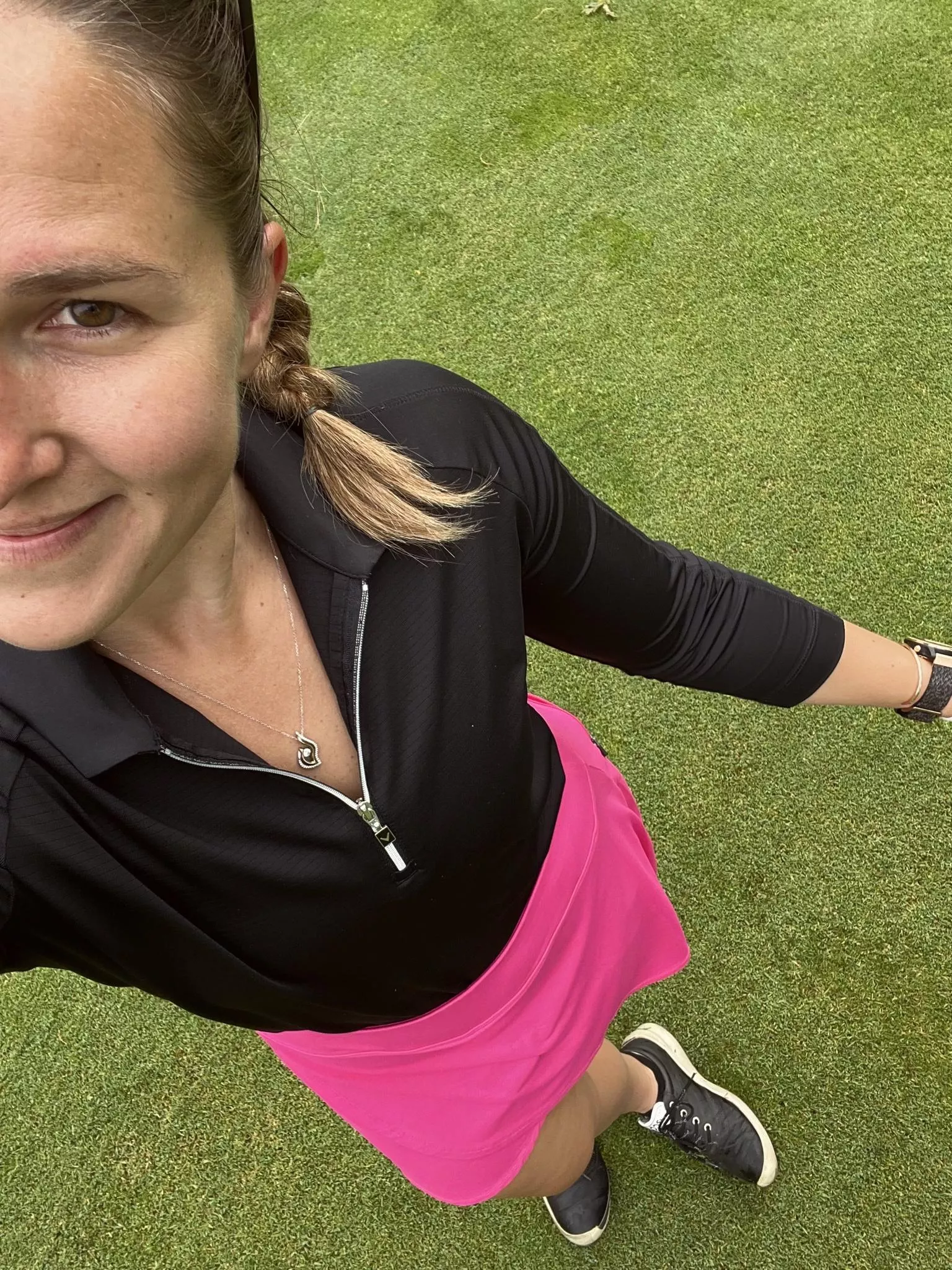 Hopefully I get a hole in one today [F]