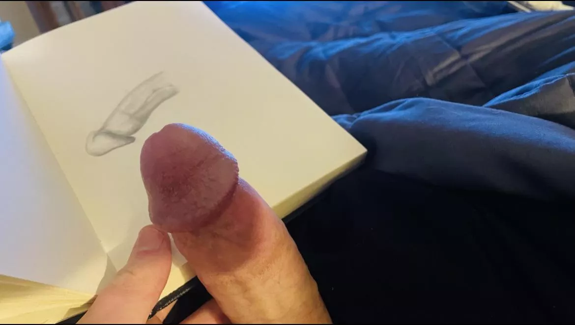 Horny while drawing. Can I draw yours too?