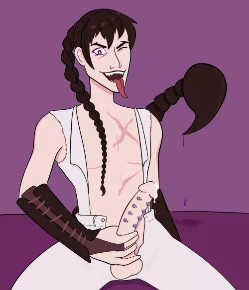 I don’t always draw Tyrian with a dick but when I do it’s pierced ✌️