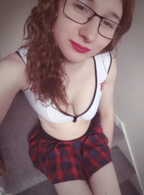 I hope my skirt isn't too short!