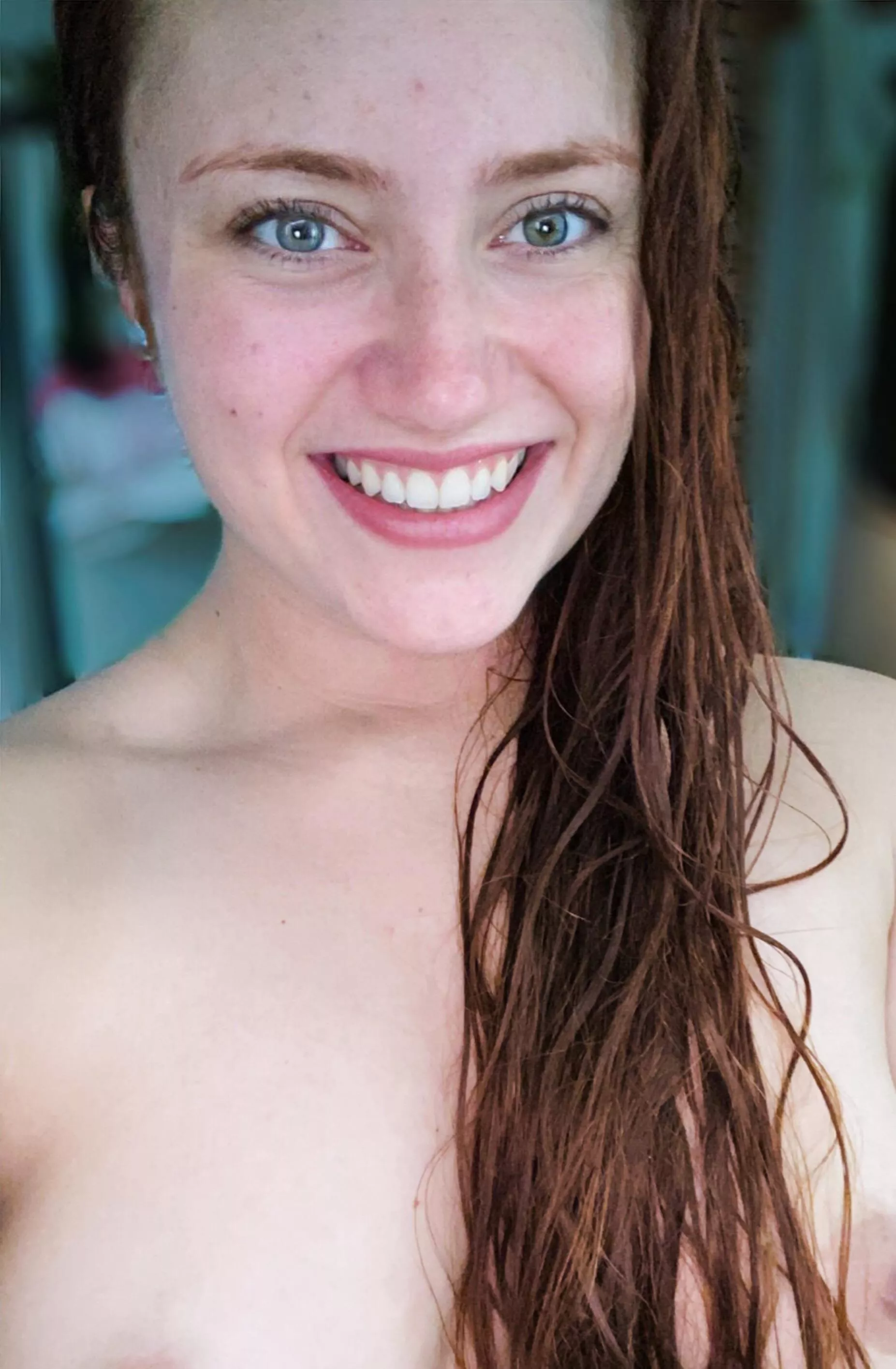 I’m ready for get dirty on the shower