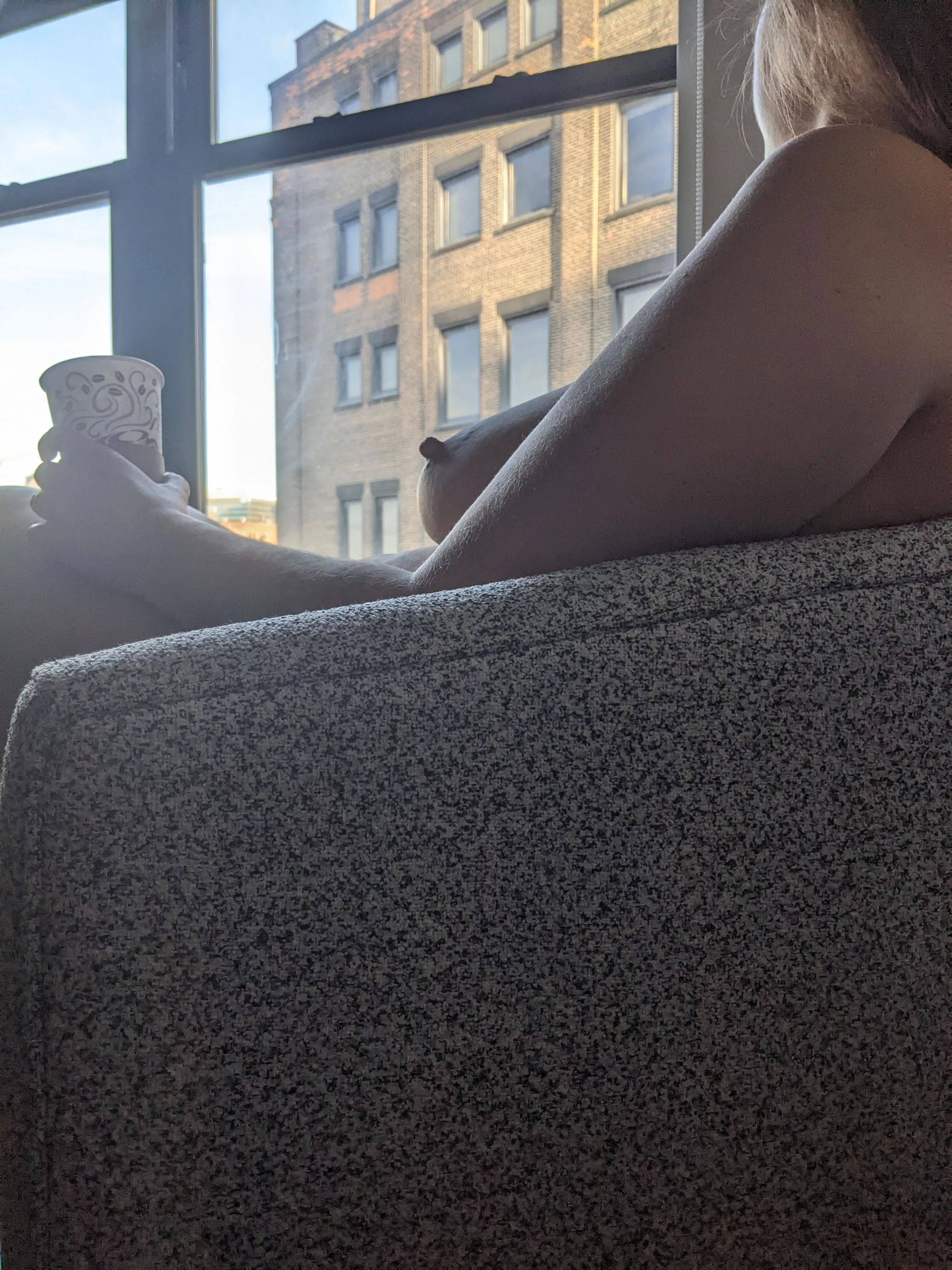 Join me? Bring some good coffee, please. This hotel room stuff is for the birds.