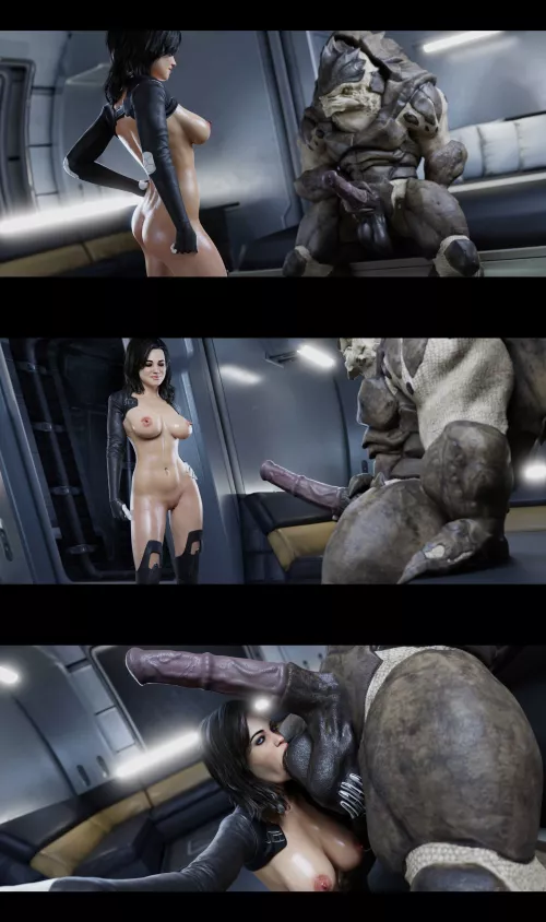 Miranda and the Krogan (Stephanie) [Mass Effect]
