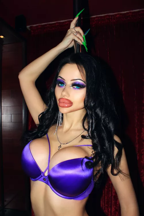 Purple suits for doll