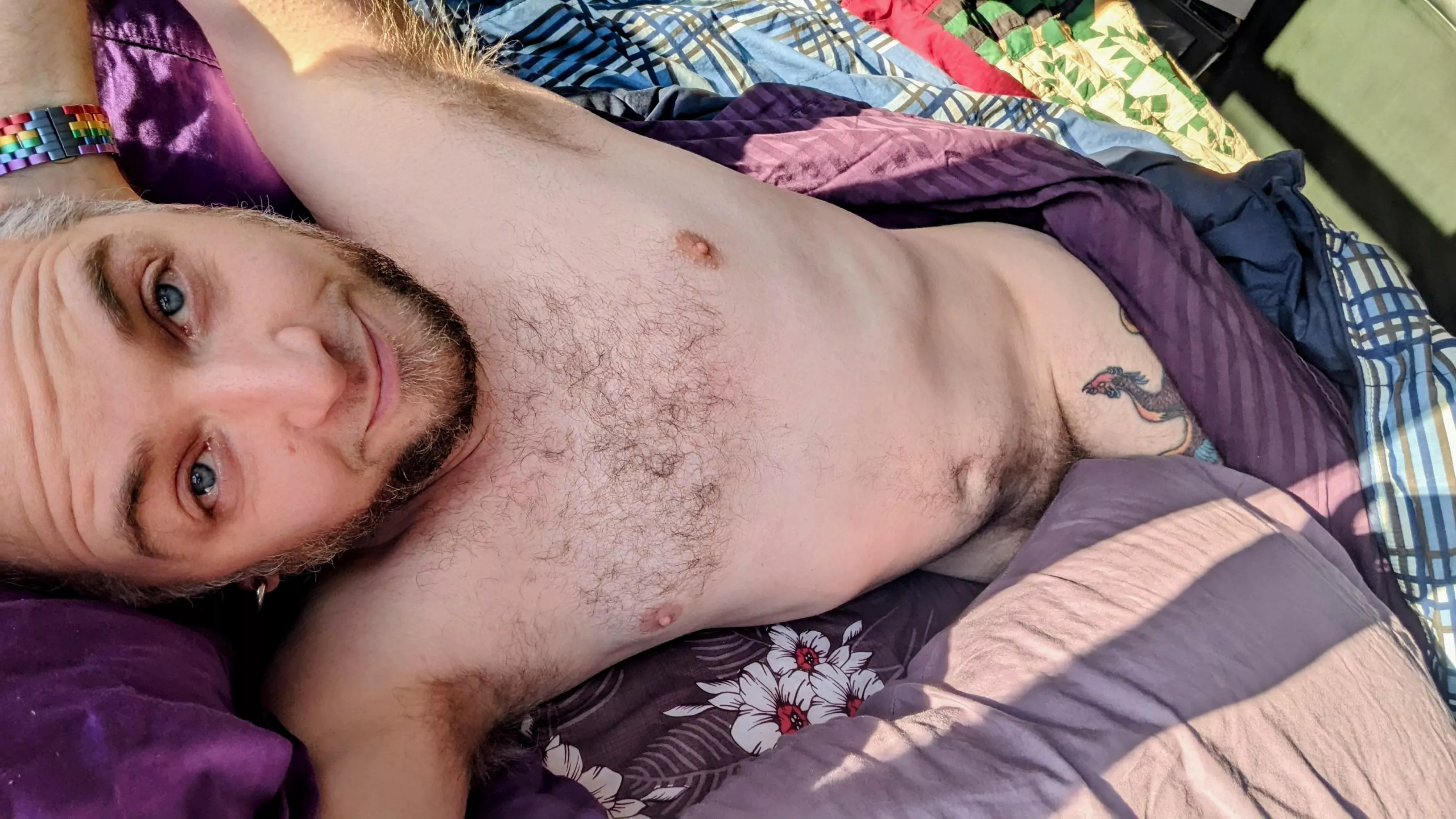 Relaxing in bed [37]