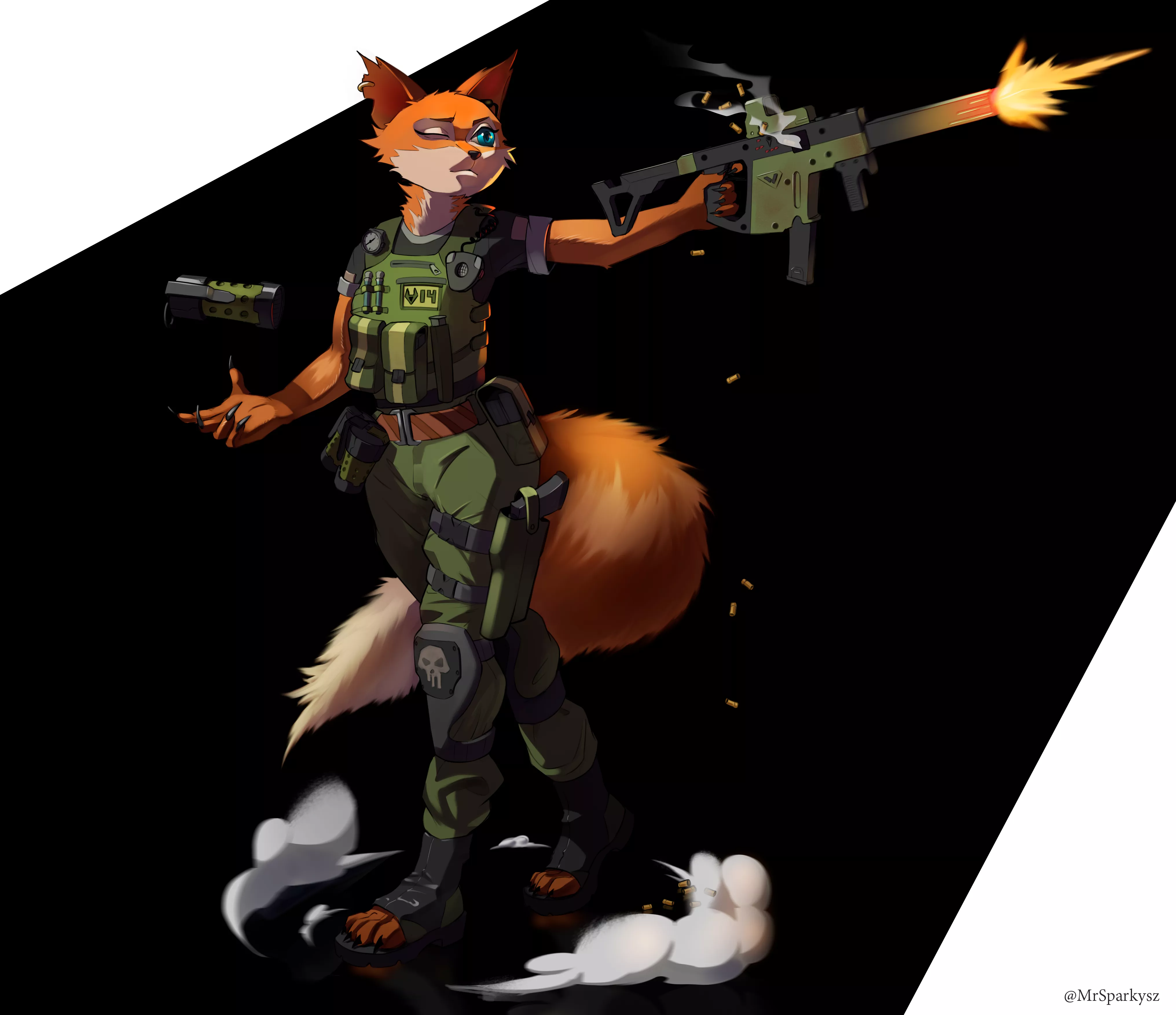 Sienna's on a dangerous mission, would you join her? (art by me)