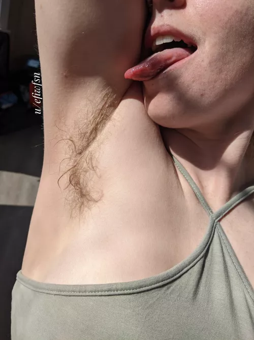 There's nothing tastier than hairy, sweaty pits