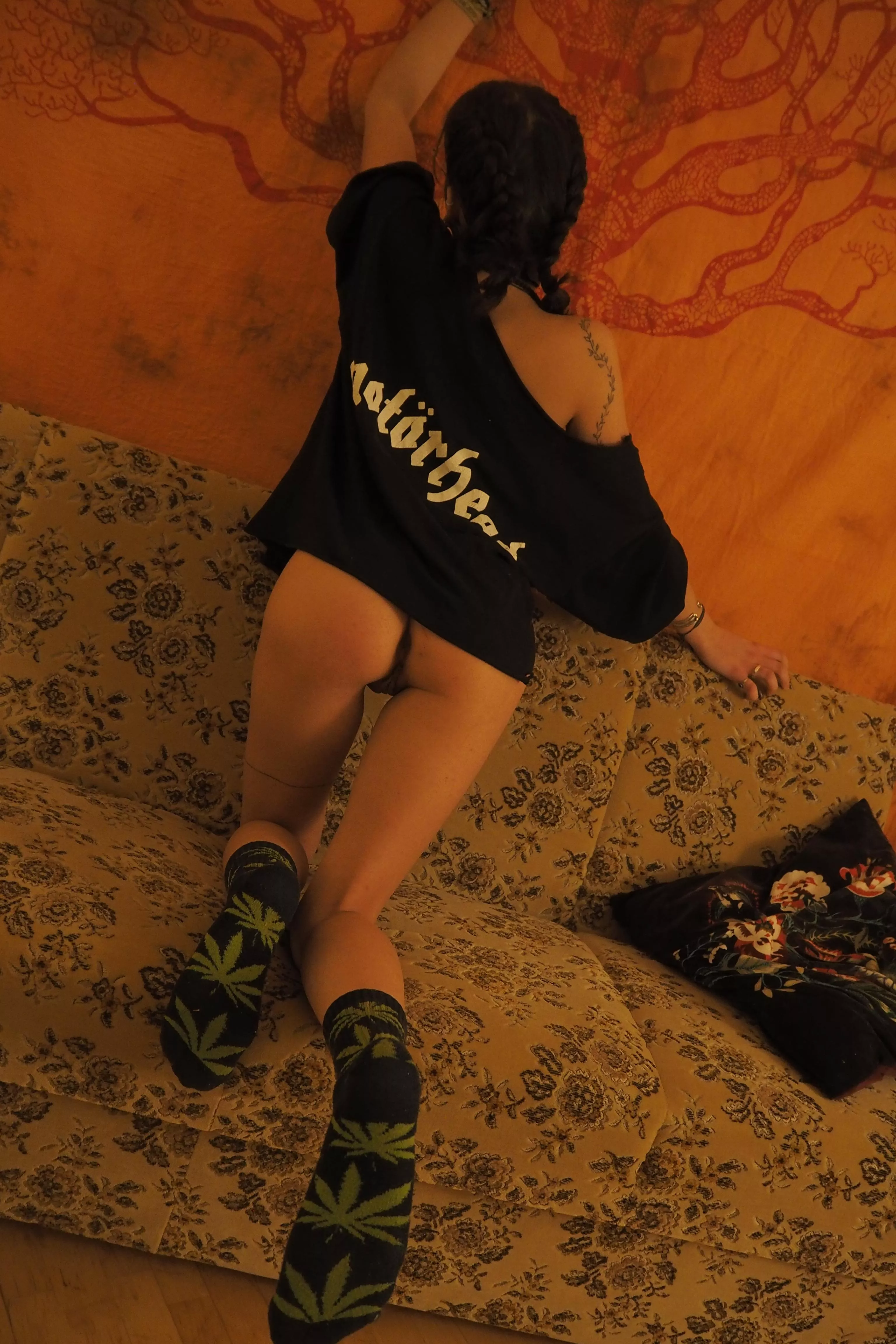 These socks are truly wild :p [F]