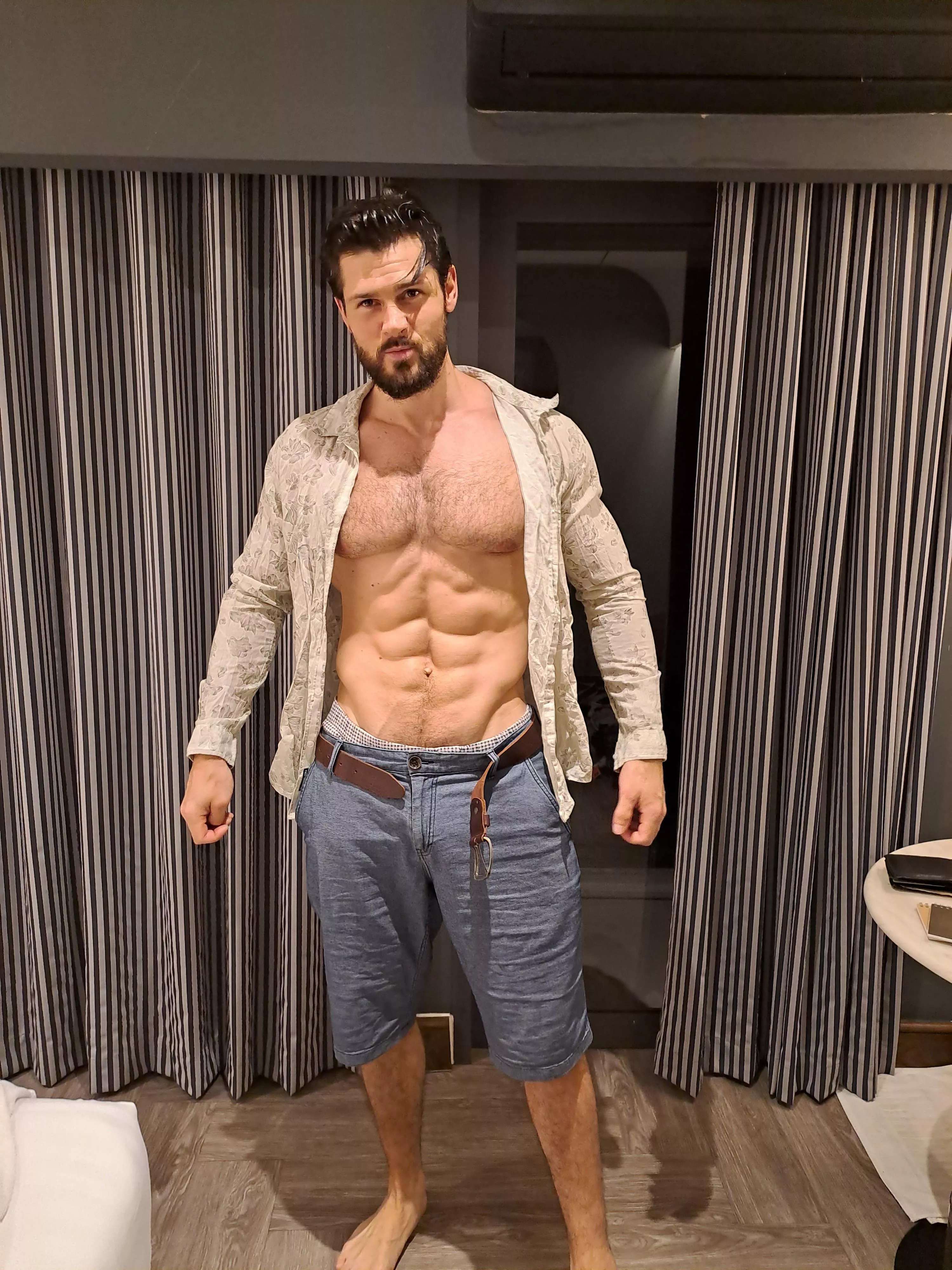 What should I take off and show off next?