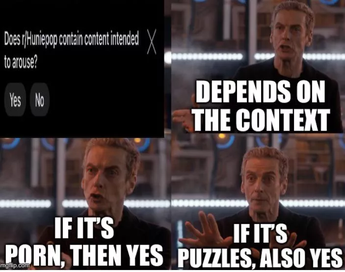 When you’re a virgin by CHOICE, you have very strange turn-ons.