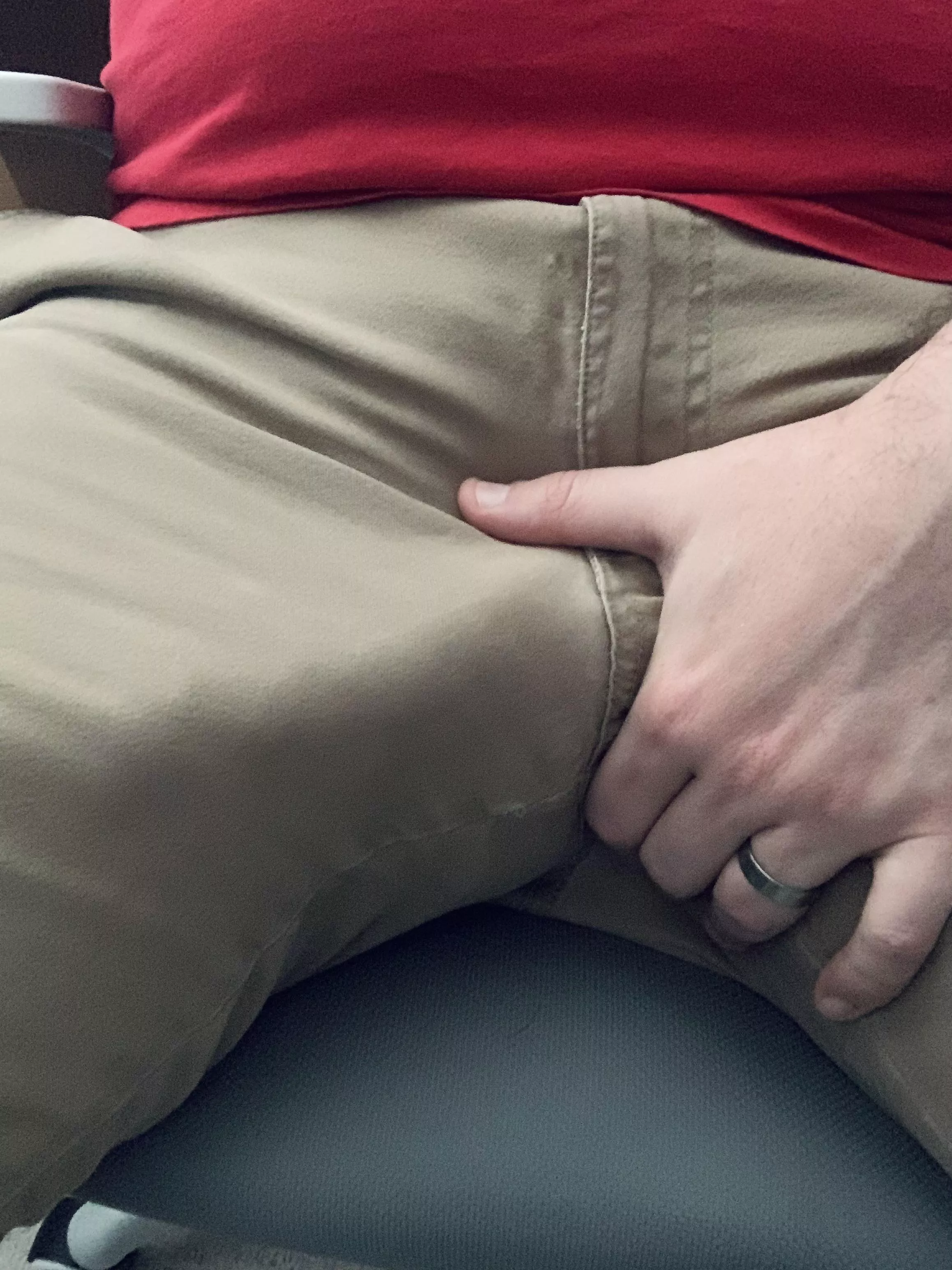 [41] I just can’t help being turned on today. Someone come drain me?