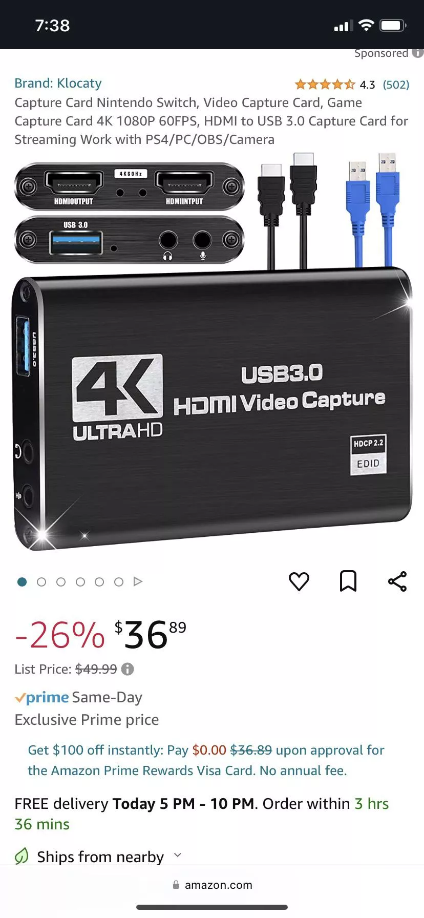 Anybody used a lower priced capture card for streaming Nintendo Switch? Any opinions? Decent if only using for the Switch?