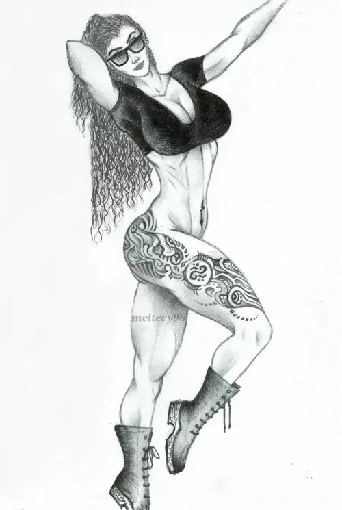 Attire. Original artwork by yours truly