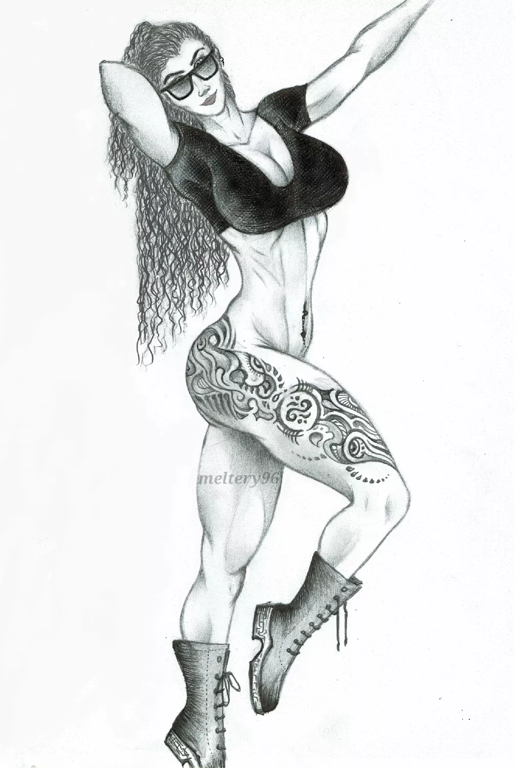 Attire. Original artwork by yours truly