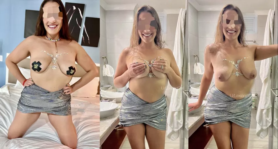 Don’t mind the ring, just read my boobs