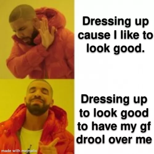 Having my dom eat me up with her eyes 🥰