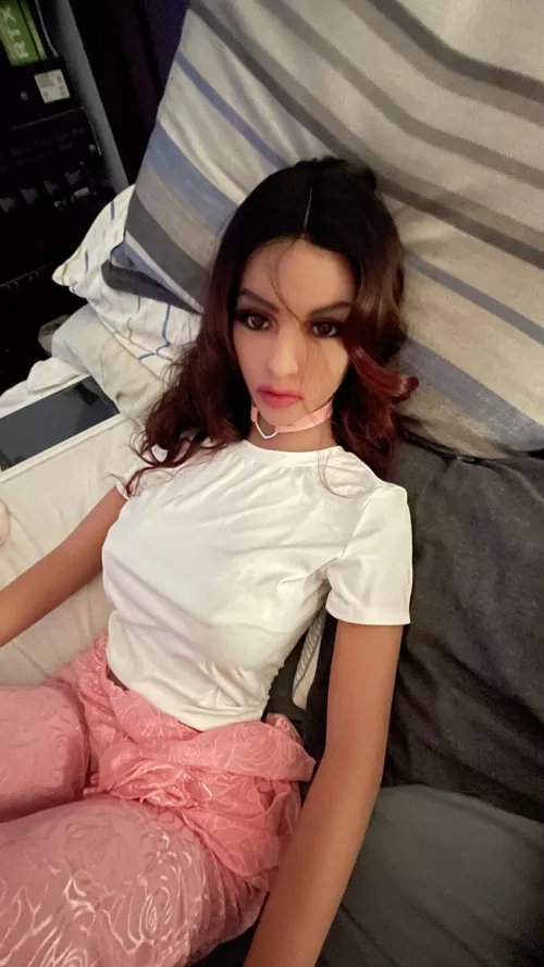 Her new lace front wig