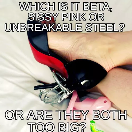 I think we both know the answer, don't we? 😏