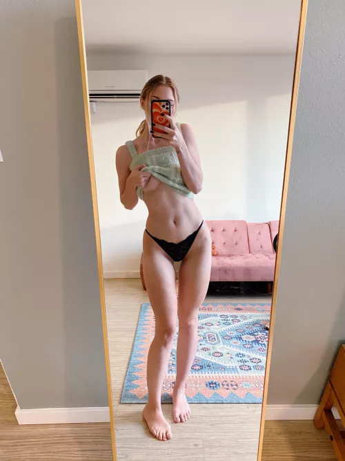 it’s a black lace panty kinda day