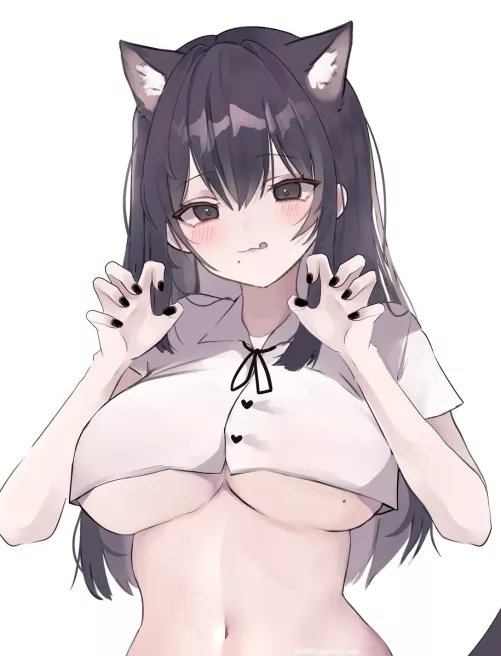Neko underboob