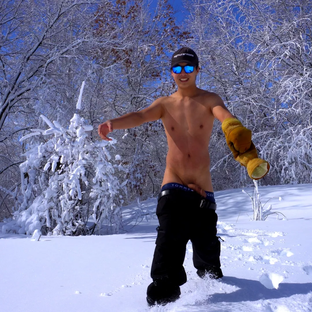 never had this much snow in April before