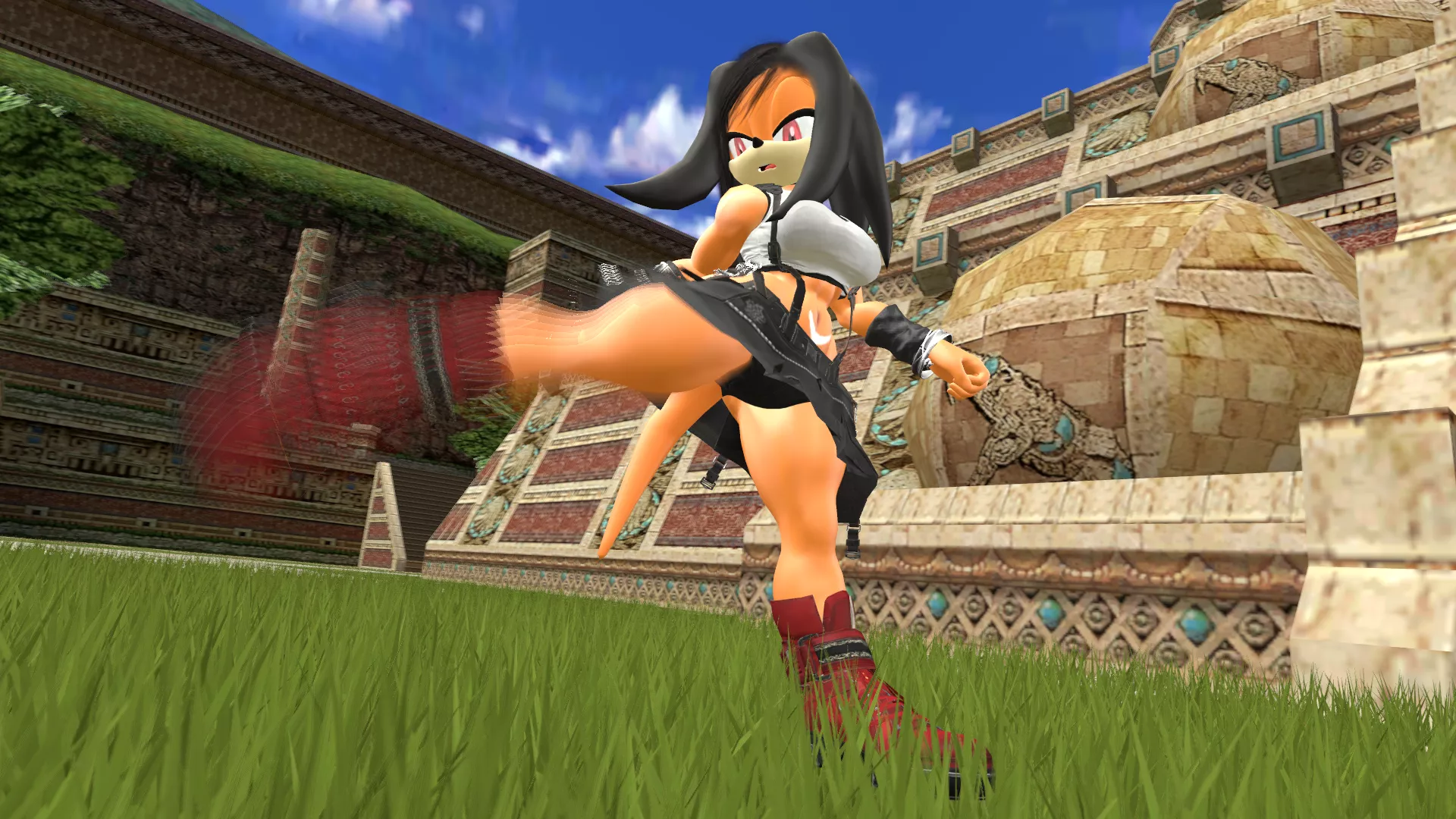 [SFM] Tikal as Tifa Lockhart (Canastus)