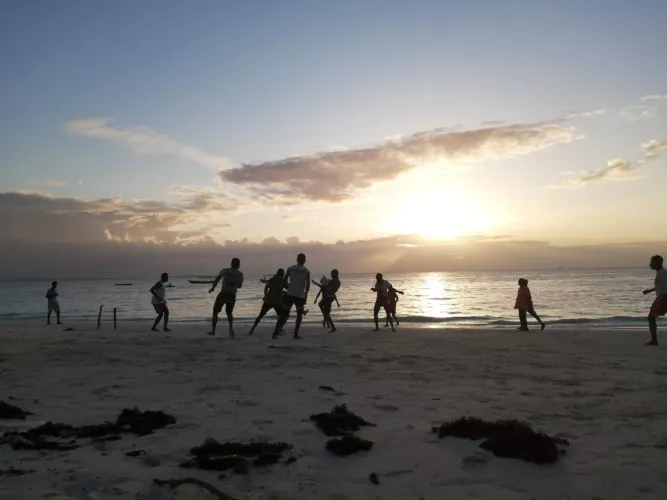 Sunset in Mtwara, Tanzania
