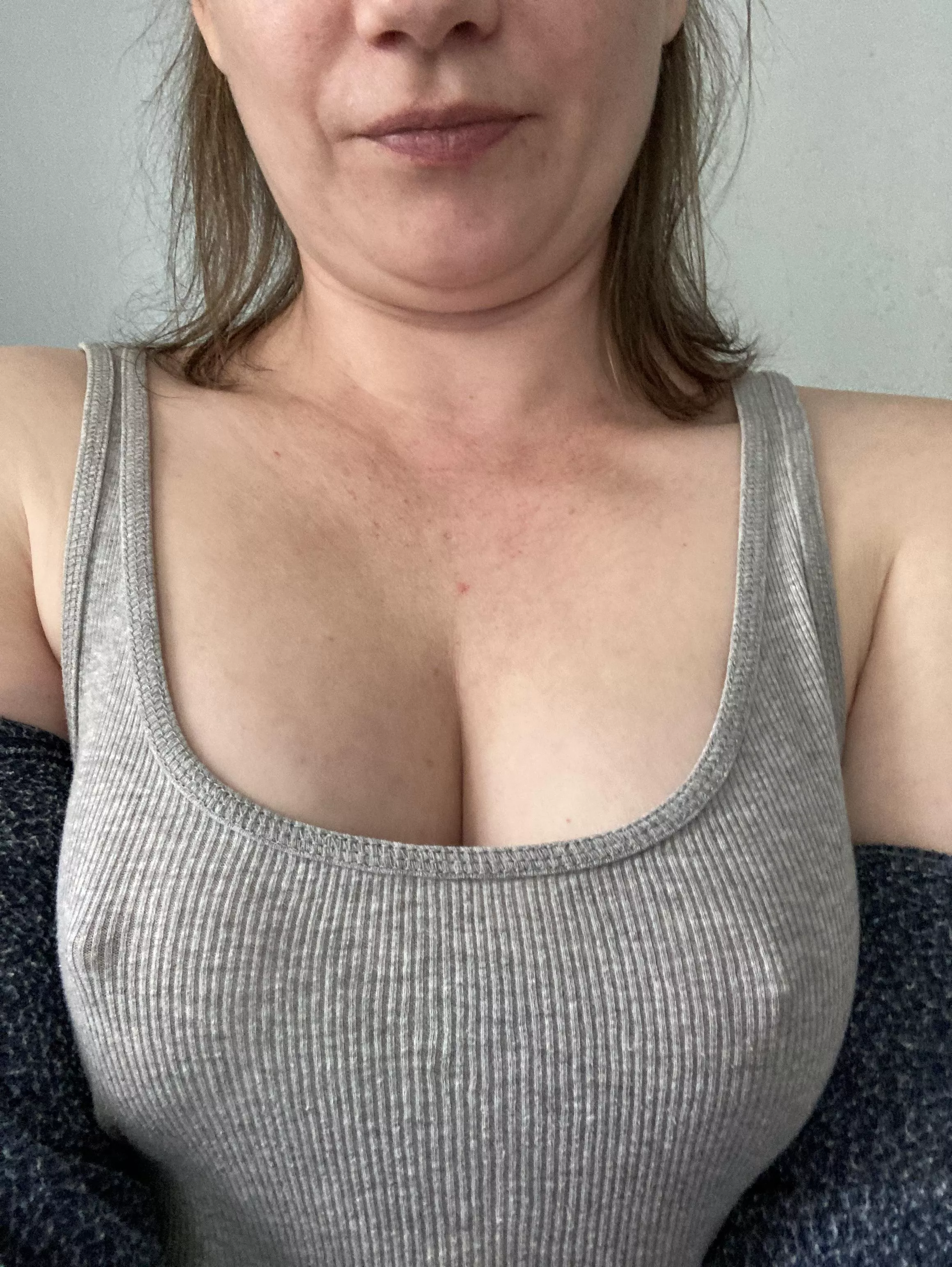 Tank top and nipples present 😁