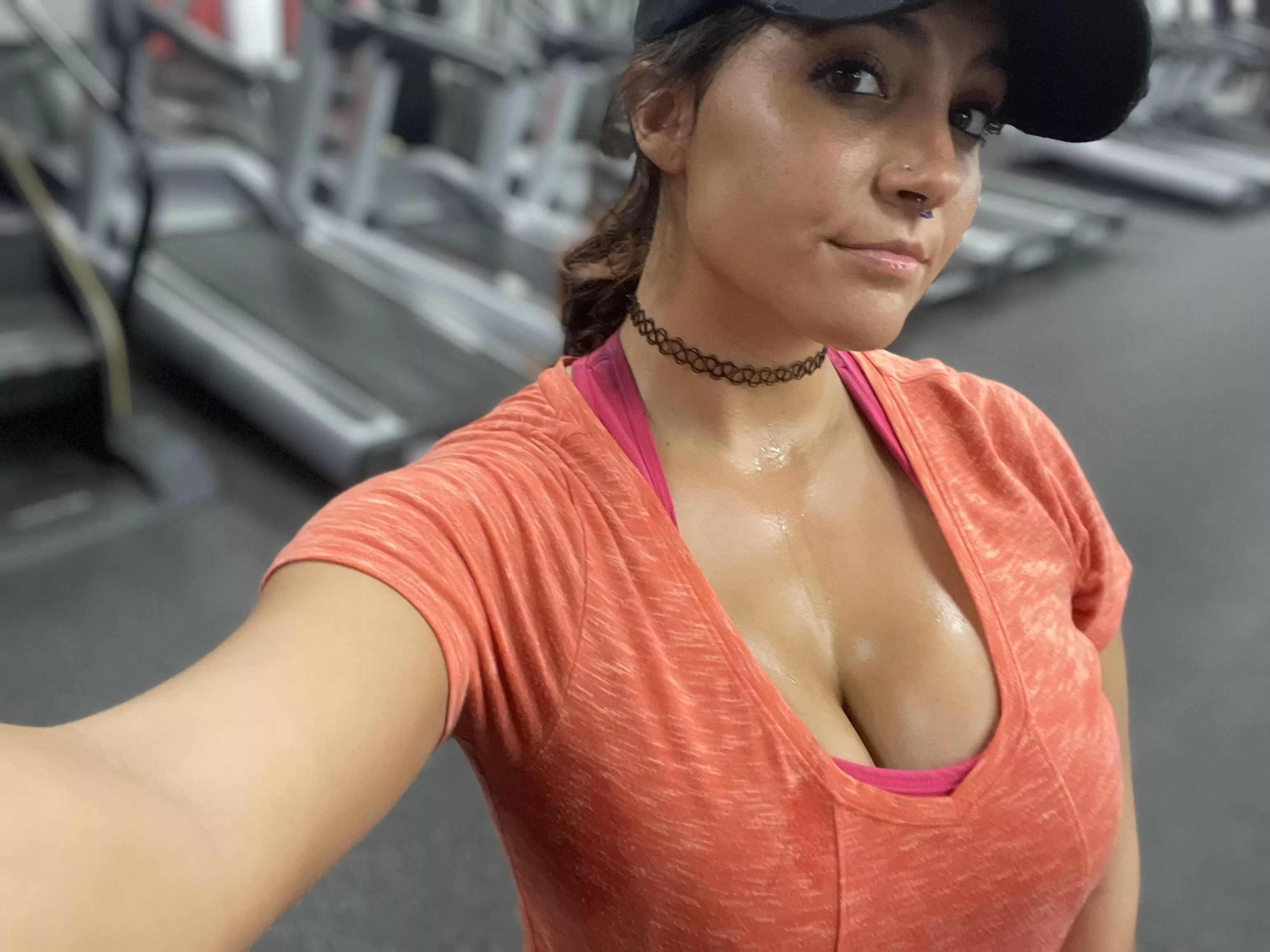 That glow after my workout 😇