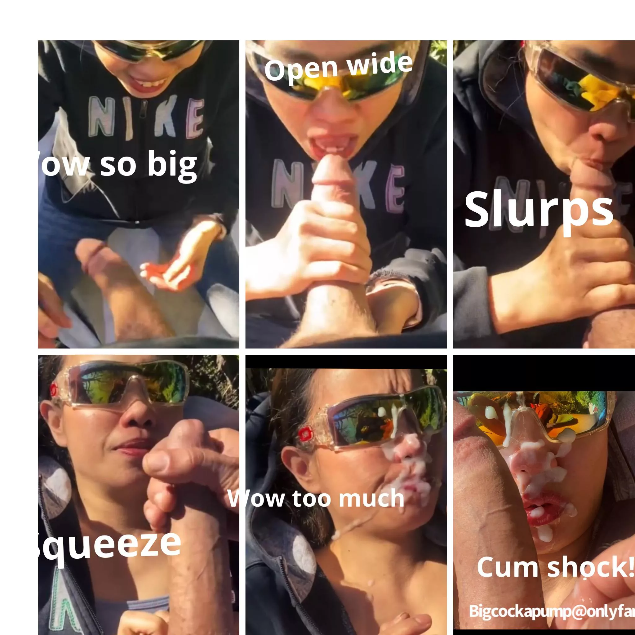 The 6 steps of an Asian girls beautiful transformation discovering her addiction to big white cocks.