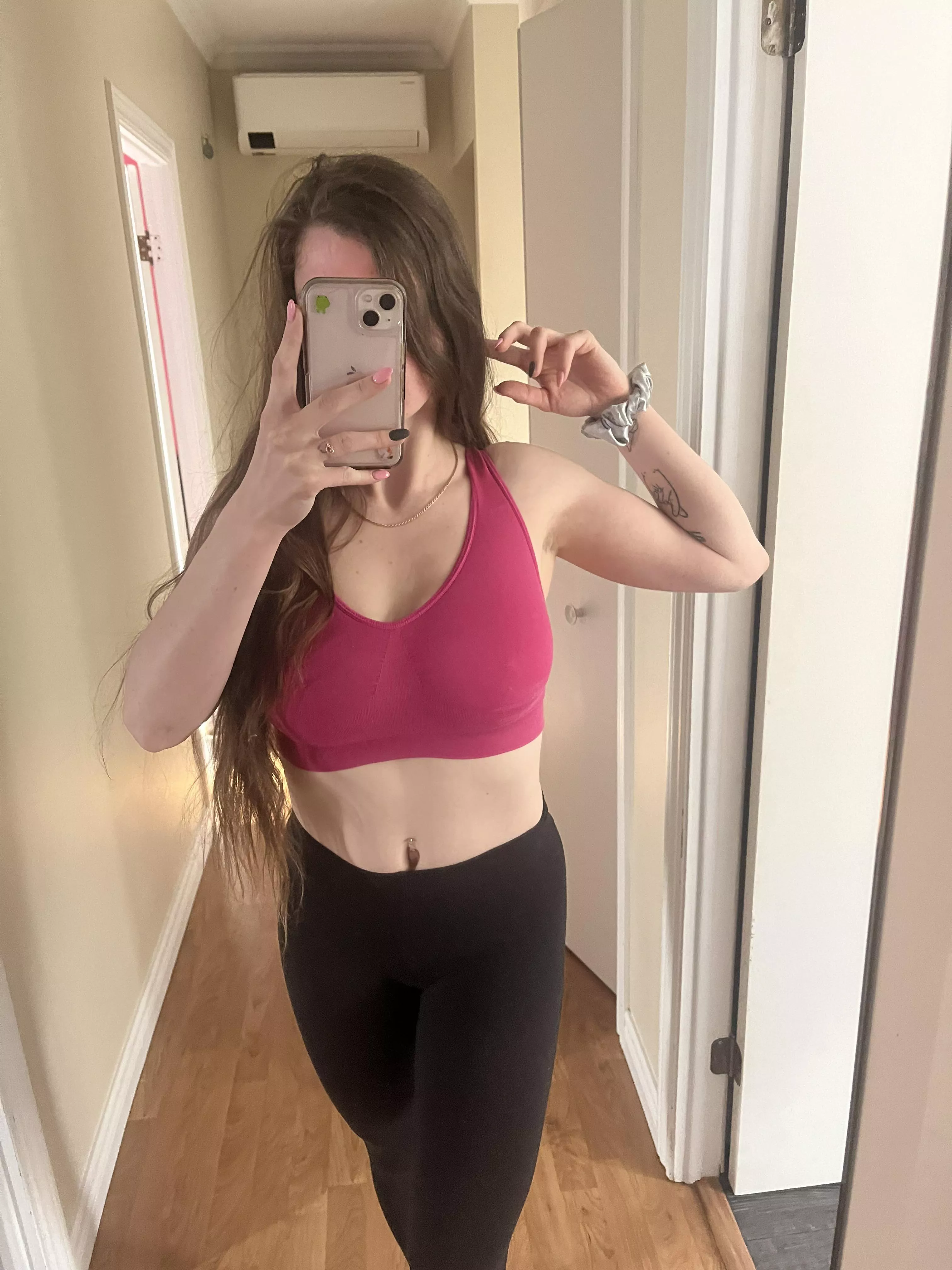 The more I go to the gym, the happier I get