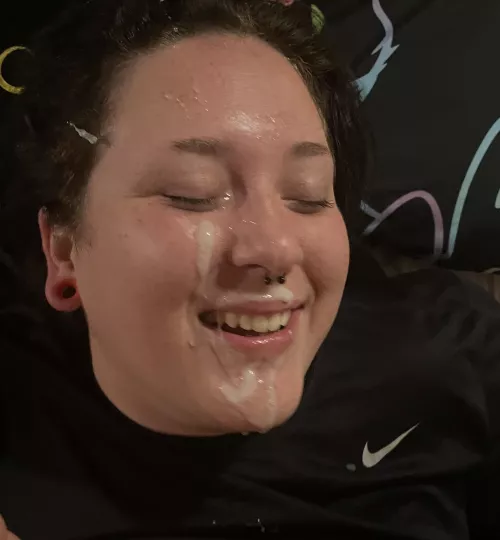 The smile says everything