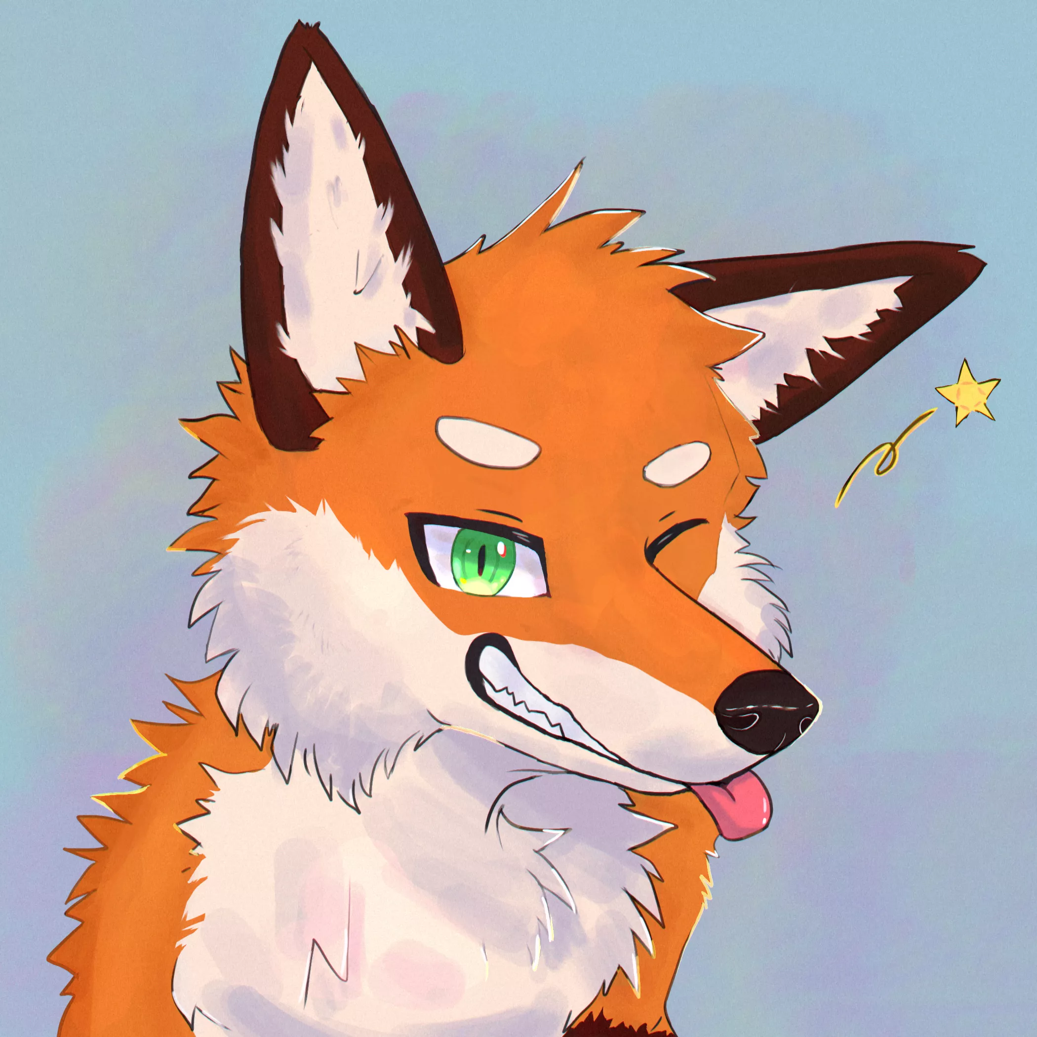 Trying something new!! (art by me)