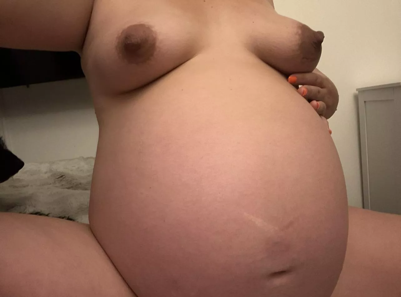 What you’d see as I’m sat on your cock 👀