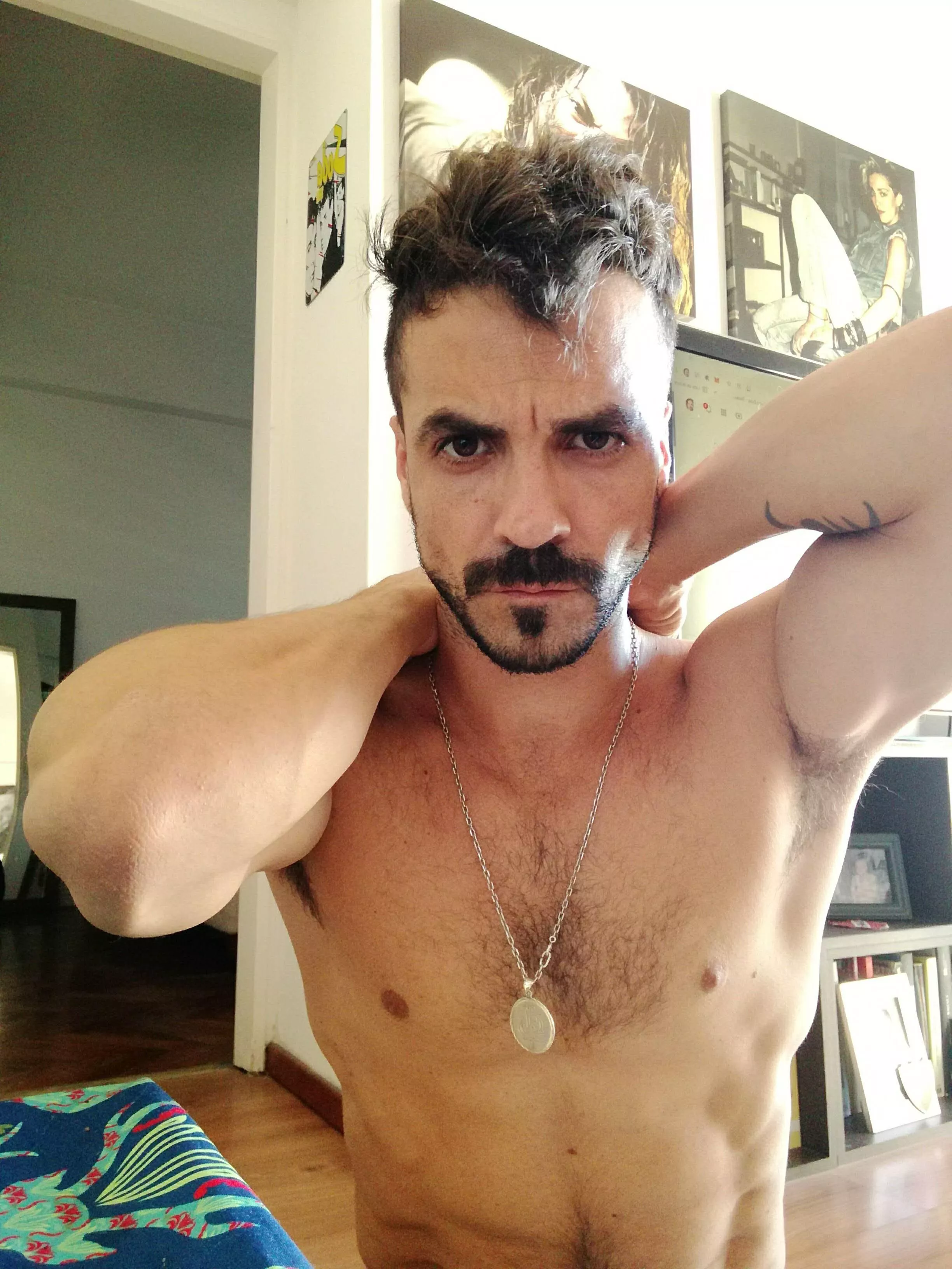 Who wants to lick my pits?